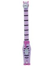 Kemijska olovka s igračkom - Ružičasta zebra -1