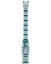 Kemijska olovka s igračkom - Zelena zebra -1