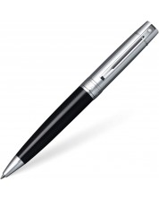 Kemijska olovka Sheaffer 300 - Crna sa srebrom -1