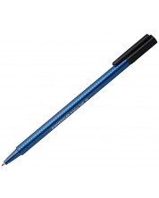 Kemijska olovka Staedtler Triplus 437 - Crna, M -1