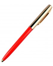 Kemijska olovka Fisher Space Pen Cap-O-Matic - 775 Brass, crvena -1