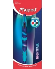 Kemijska olovka Maped Nightfall - 4 boje, 1 komad u blisteru -1