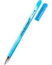 Kemijska olovka Flex Office - 0.5 mm, s gumom, sine -1