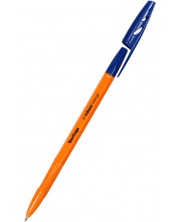 Kemijska olovka Berlingo Tribase - Orange, 0.7 mm, plava tinta