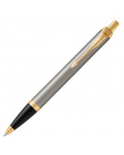 Kemijska olovka s kutijom Parker Royal IM Brushed Metal  - Siva -1