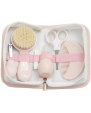 Higijenski set za bebe Interbaby - Koala, 6 komada, tamnorozi -1