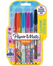 Kemijske olovke Paper Mate Ink Joy - Candy Pop, 1.0 mm, 8 boja -1