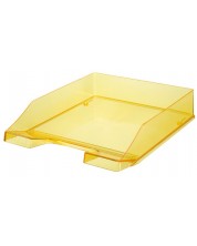 Vodoravni stalak Han - Transparent, žuti -1