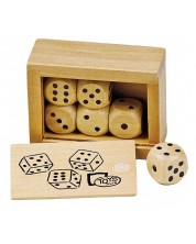 Drvena oprema za igru Gollnest & Kiesel – Drvene kocke, u kutiji