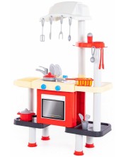 Set za igru Polesie - Kuhinja sa sudoperom, štednjakom i pločom za kuhanje