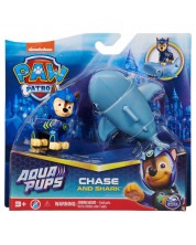 Set za igru Spin Master Paw Patrol - Aqua Chase s morskim psom -1