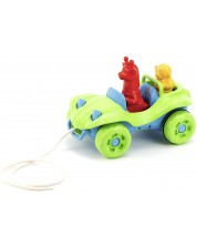 Igračka za povlačenje Green Toys – Buggy, zeleni -1
