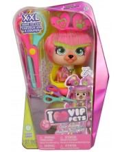 Set za igru IMC Toys Vip Pets - Modni psić s dugom kosom za frizure s dodacima, Zoe