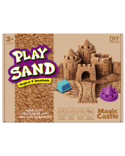 Set za igru Play Sand - Kinetički pijesak, dvorci -1