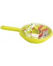 Set za igru Ecoiffier Chef - Tava s priborom -1