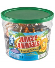 Set za igru Learning Resources - Životinje iz džungle, 60 komada -1
