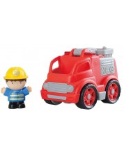 Set za igru PlayGo - Vatrogasno vozilo s figuricom -1