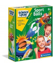 Set za igru Clementoni Science - Napravite vlastite sportske lopte -1