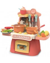 Set za igru Raya Toys - Mini kuhinja, koralj -1