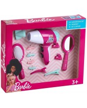 Set za igru Barbie - Frizerski salon, s fenom i dodacima -1