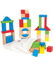 Igralni set HaPe International – Drvene kocke, 50 komada -1