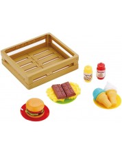 Set za igru Raya Toys - Food Box Burger i sladoled