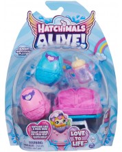 Set za igru Hatchimals Alive! - Hranilica s figuricama -1