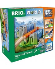 Set za igru Brio - Tunel s vodopadom, Smart Tech -1