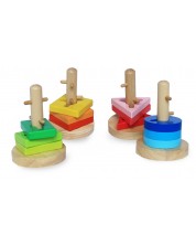 Igračka za nizanje i vrtenje geometrijskih oblika Acool Toy -1