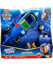 Set za igru Spin Master Paw Patrol - Aqua Chase s podmornicom