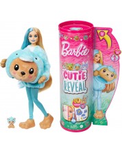 Set za igru Barbie Cutie Reveal - Lutka u kostimu medvjeda-delfina -1