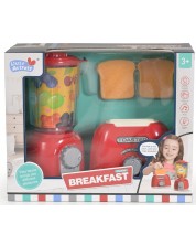 Set za igru Little Actress - Set za doručak, sokovnik i toster