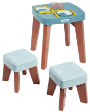 Set za igru Ecoiffier - Stol sa stolicama i posuđem -1