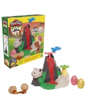 Igralni set Hasbro Play-Doh – Vulkan na otoku kostiju -1