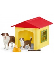 Set za igru Schleich Farm World - Žuta kućica za pse
