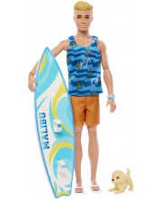 Set za igru Barbie - Surfer Ken -1
