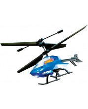 Igračka na daljinsko upravljanje Mondo Hot Wheels - Helikopter Tiger Shark -1