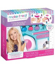 Set za igru Make It Real - Studio za manikuru, Glitter Nail Spa -1