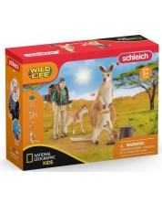 Set za igru Schleich Wild Life - Putovanje s ruksakom u Australiji, 9 dijelova