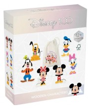 Set za igru Orange Tree Toys - Disney 100 drvenih figura, Mickey i prijatelji -1