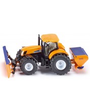 Metalni autić Siku Super - Traktor New Holland za čišćenje snijega, 1:50