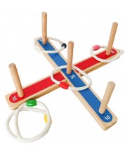 Set za igru Acool Toy - Prstenovi od konopa, 19 dijelova