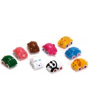 Životinje Viking Toys - Bebe na kotačima, 7 cm, 20 komada