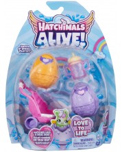 Set za igru Hatchimals Alive! - Kolica s figuricama -1