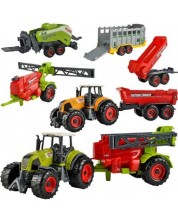 Set za igru Iso Trade - Poljoprivredni strojevi, 6 komada -1