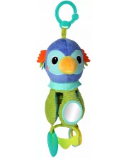 Igračka za kolica Bright Starts - Twirly Whirly Plusch Toucan, 30 cm -1