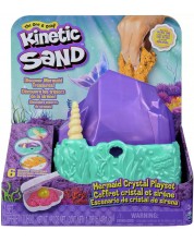 Set za igru Kinetic Sand - Kinetički pijesak s kristalima -1