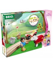 Set za igru Brio - Snjeguljica s životinjama, tračnicama i vlakom