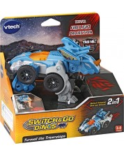 Interaktivna igračka 2 u 1 Vtech - Triceratops (na engleskom) -1