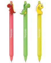 Brisiva olovka s gumicom Colorino School - Dino, asortiman -1